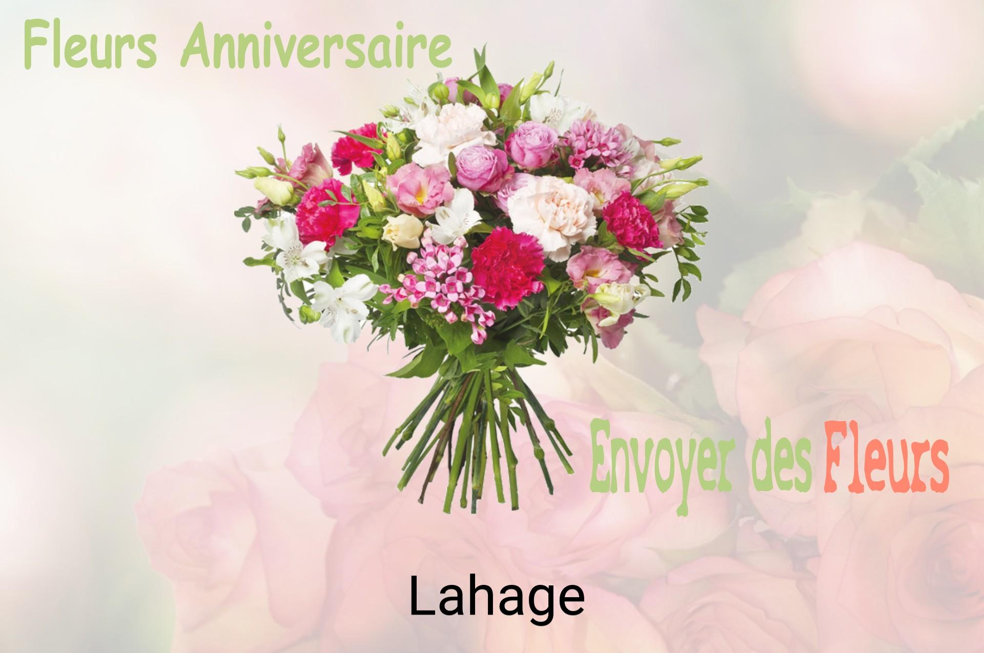 Bouquet de fleurs d’anniversaire livré à Lahage