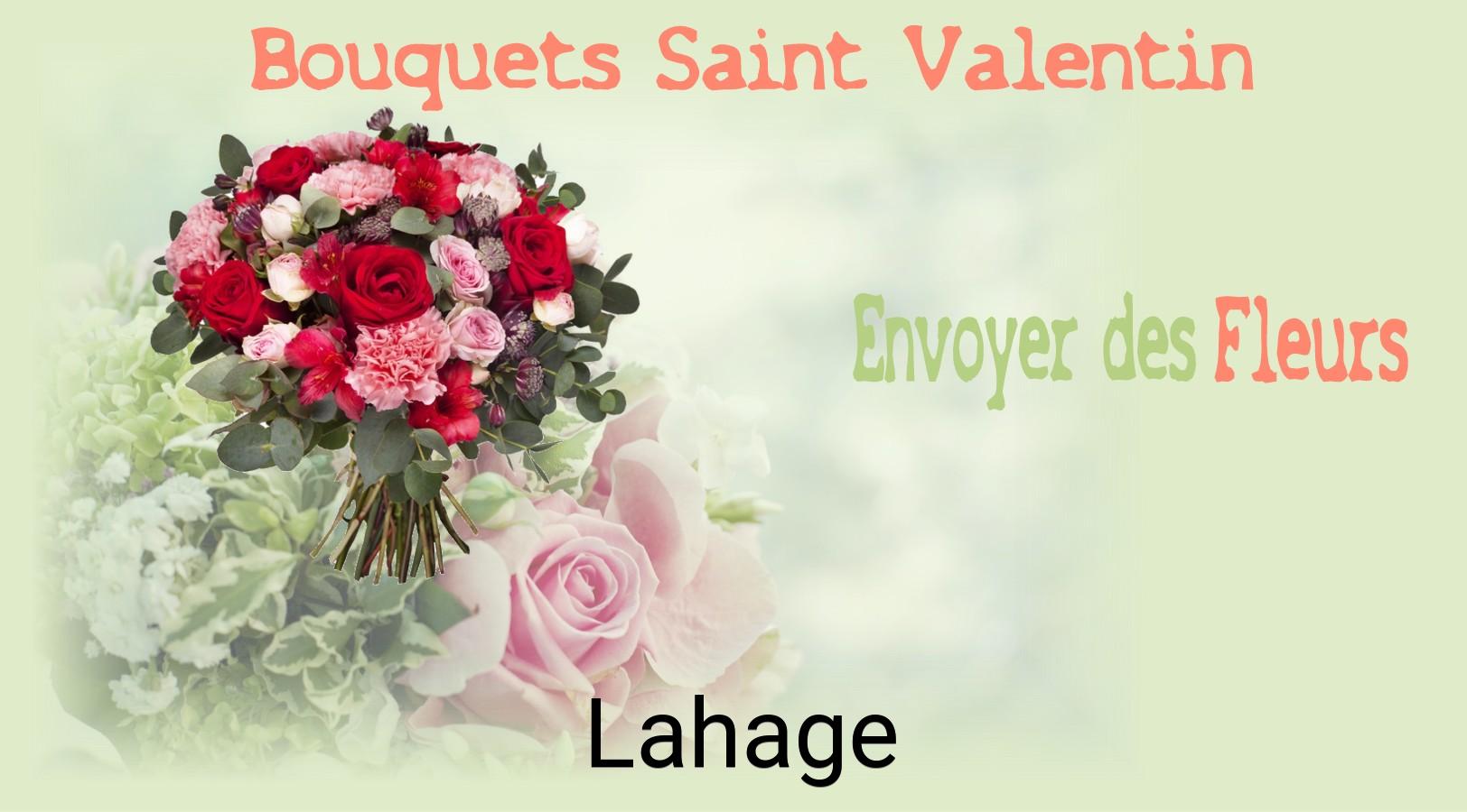 Roses de Saint-Valentin livrées à Lahage