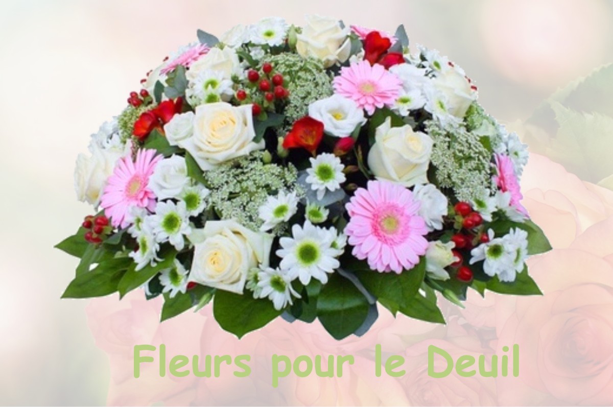 fleurs deuil LAHAGE